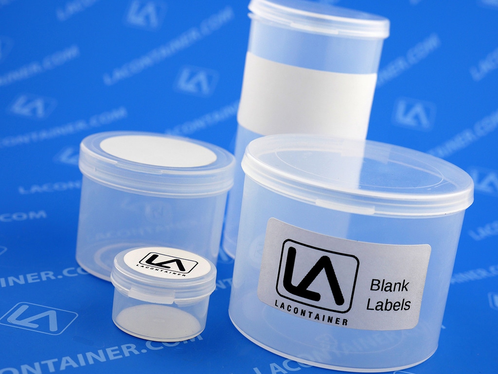 Container Part Labels Blank Labels For Hinged Lid Plastic Containers | LAContainer Inc. BLOG
