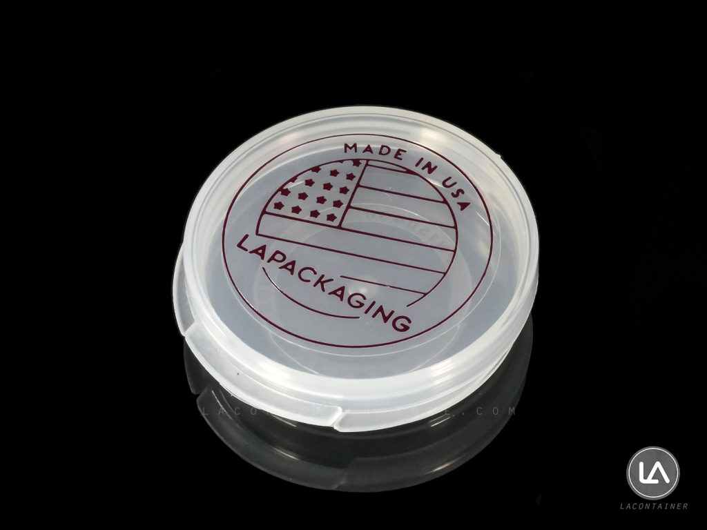 Small Round Plastic Containers Proudly Made In USA With Factory Direct Wholesale Pricing