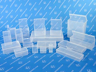 Flex-a-top small square plastic box containers